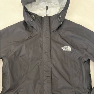 North Face Black Hooded Jacket